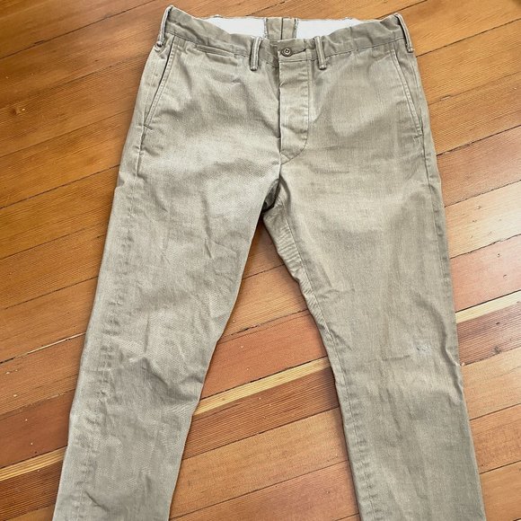 Men's RRL Slim Fit Chino Pant - Picture 1 of 8